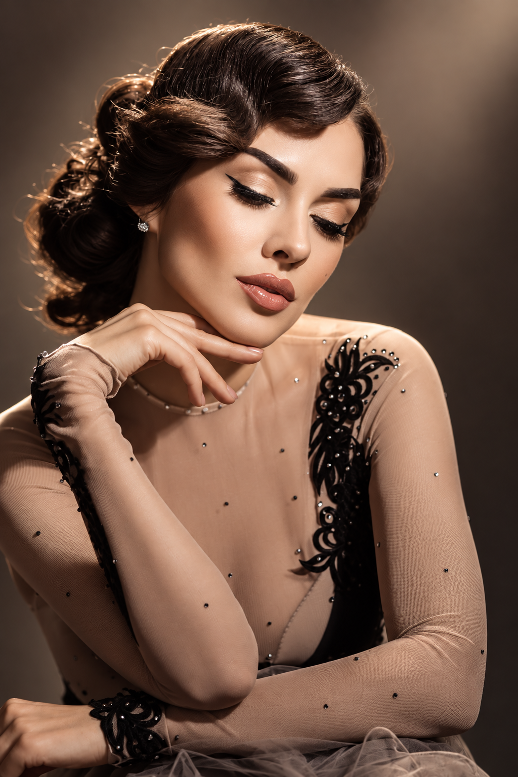 1950s hairstyles: glamorous hollywood waves