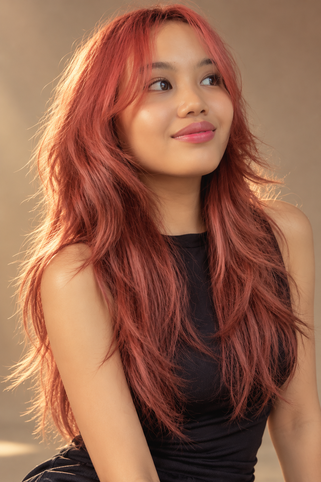 choppy haircuts for long hair: Long choppy layers