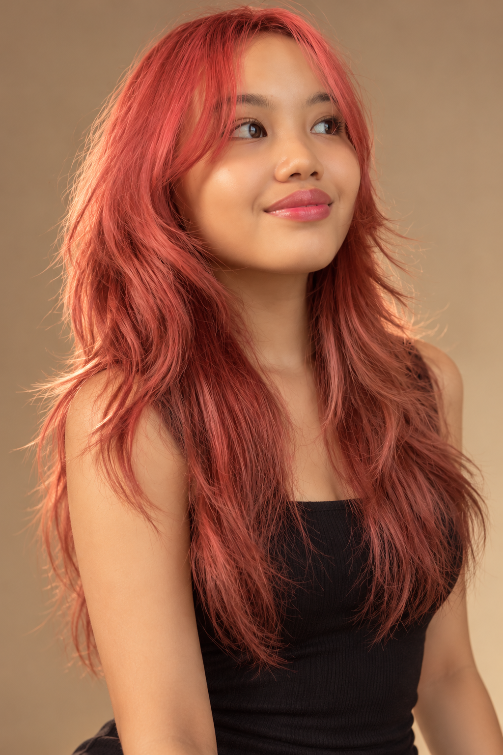 choppy haircuts for long hair: Face-framing choppy cut