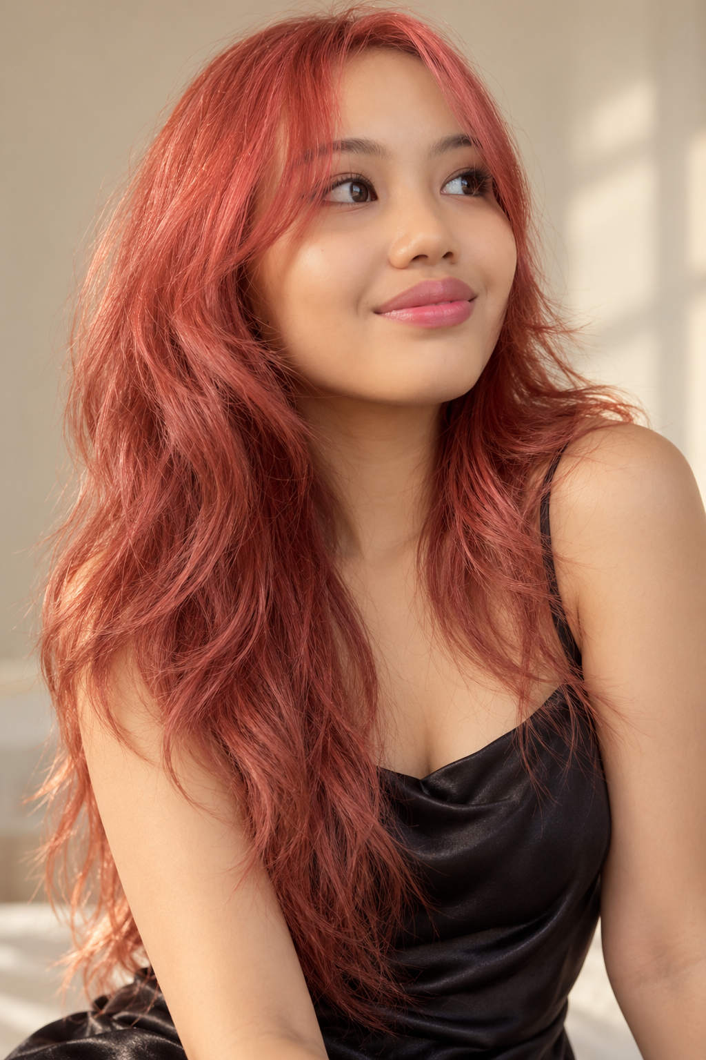 choppy haircuts for long hair: layered long hair
