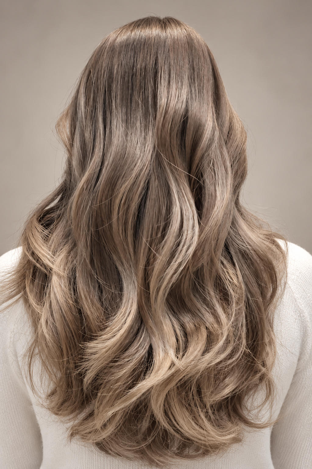 ashy light brown hair: idea 1