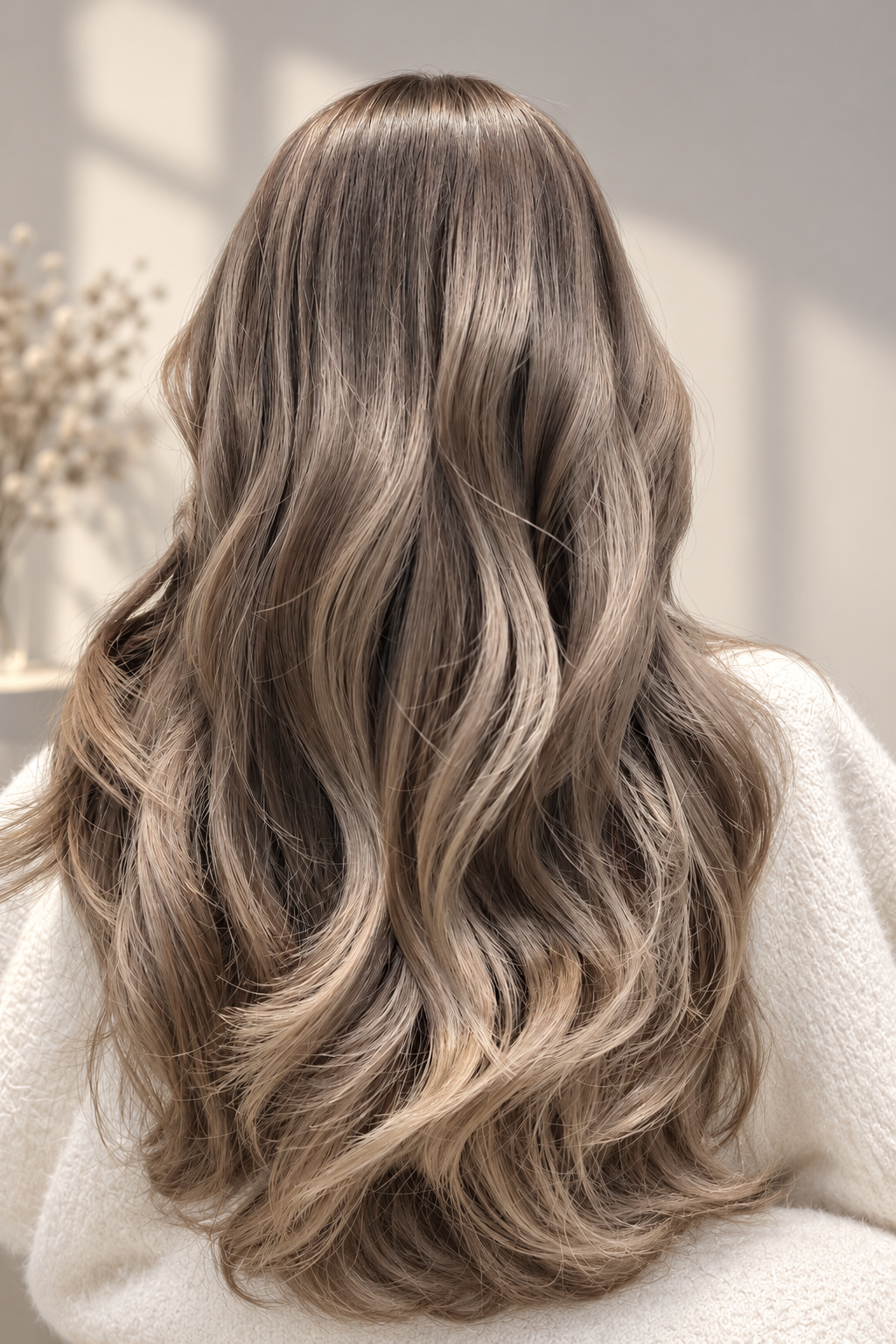 ashy light brown hair: idea 5