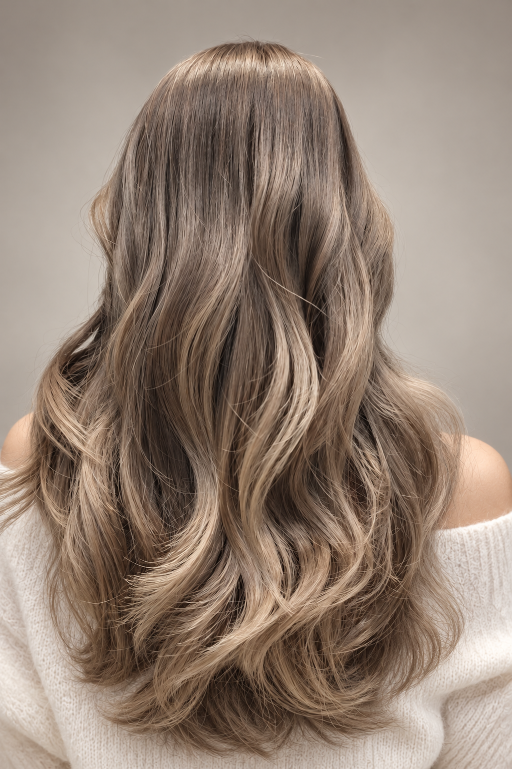ashy light brown hair: idea 7