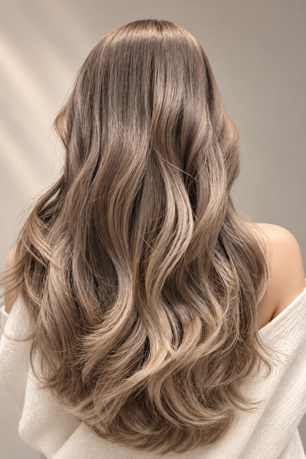 ashy light brown hair: idea 8
