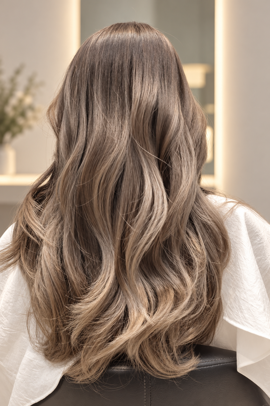 ashy light brown hair: idea 14
