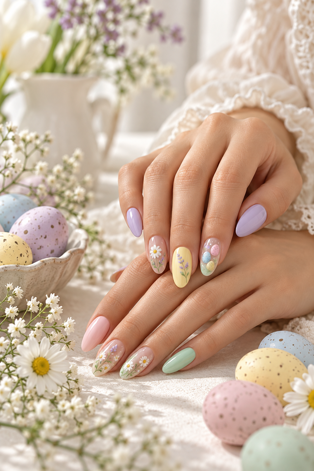 Easter nail ideas spring manicure