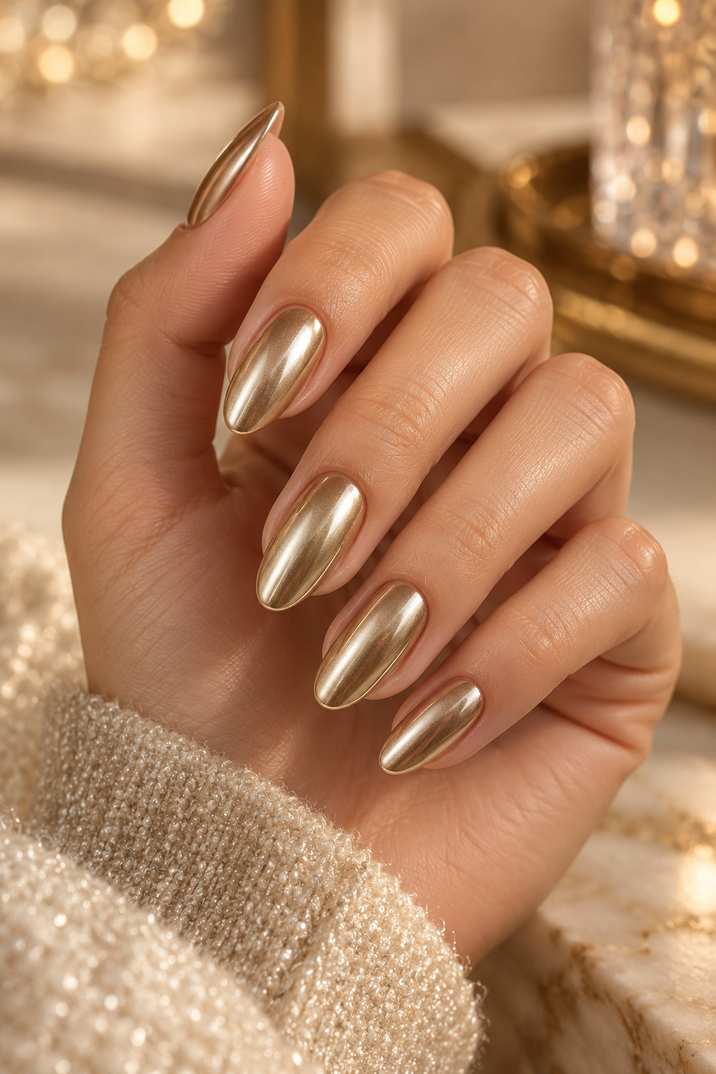 Muted Gold Chrome