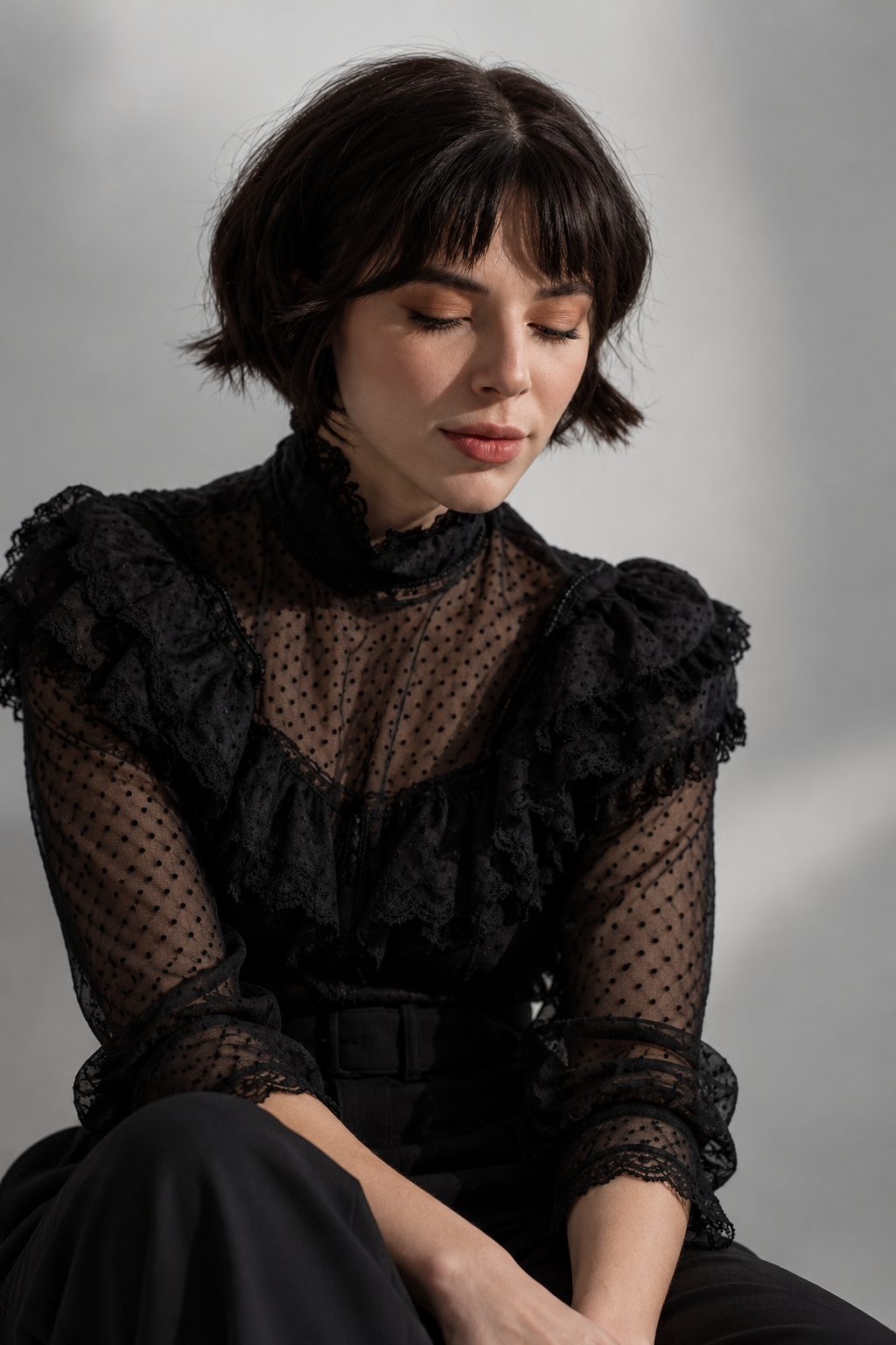 Layered Bob chin length haircuts idea