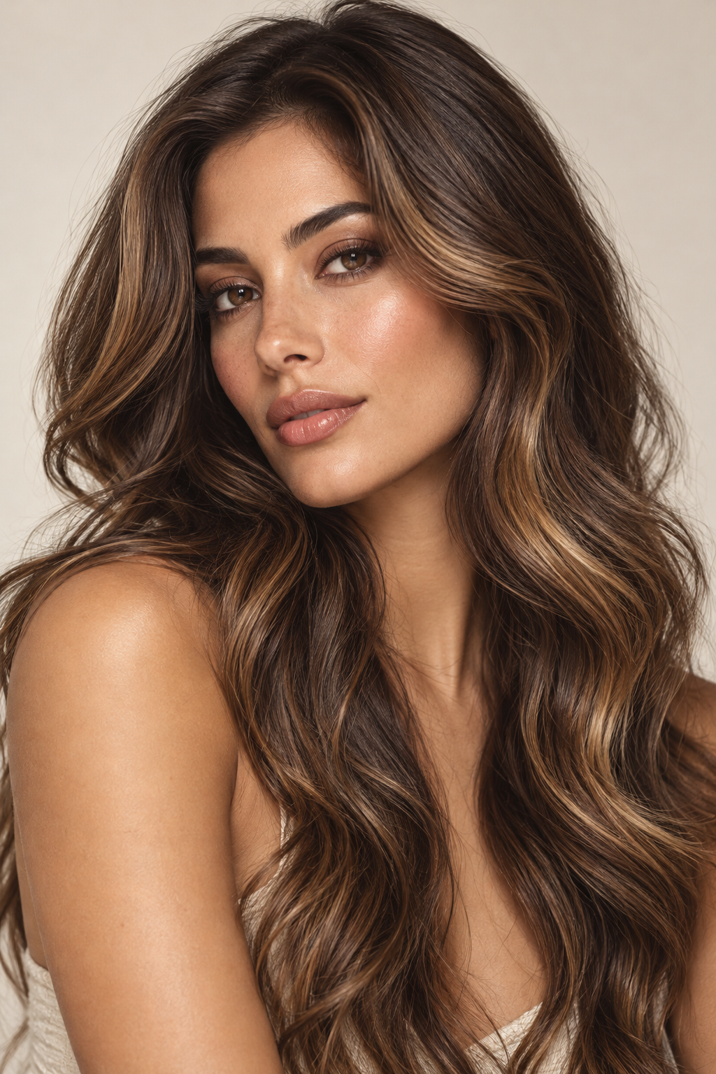 making the final choice hair color idea for olive skin