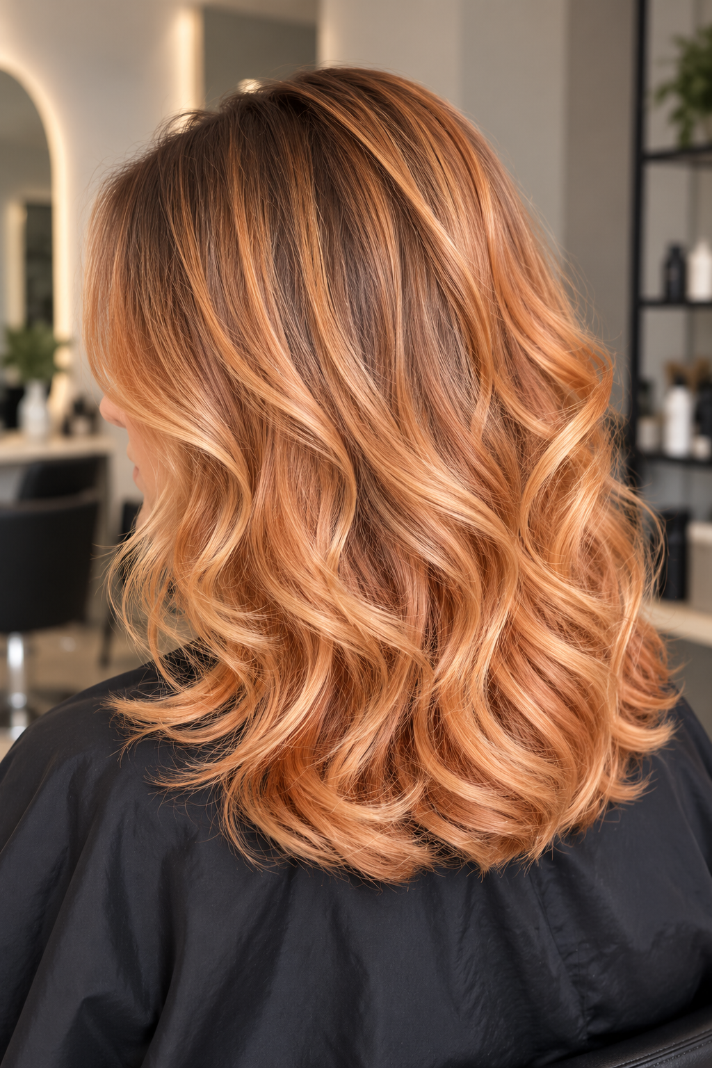 Textured shoulder-length shape