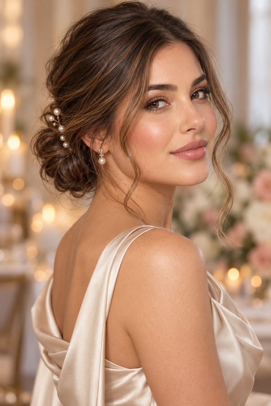 easy wedding guest hairstyles braided detail