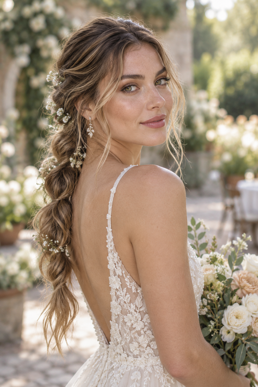 Braided Boho Ponytail