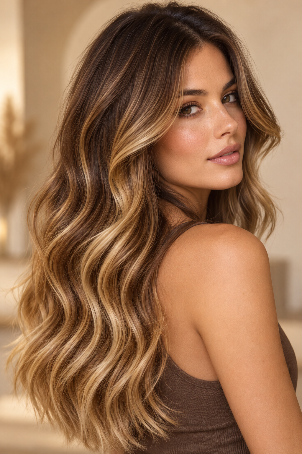 Toasted Honey Ends honey balayage highlight ideas