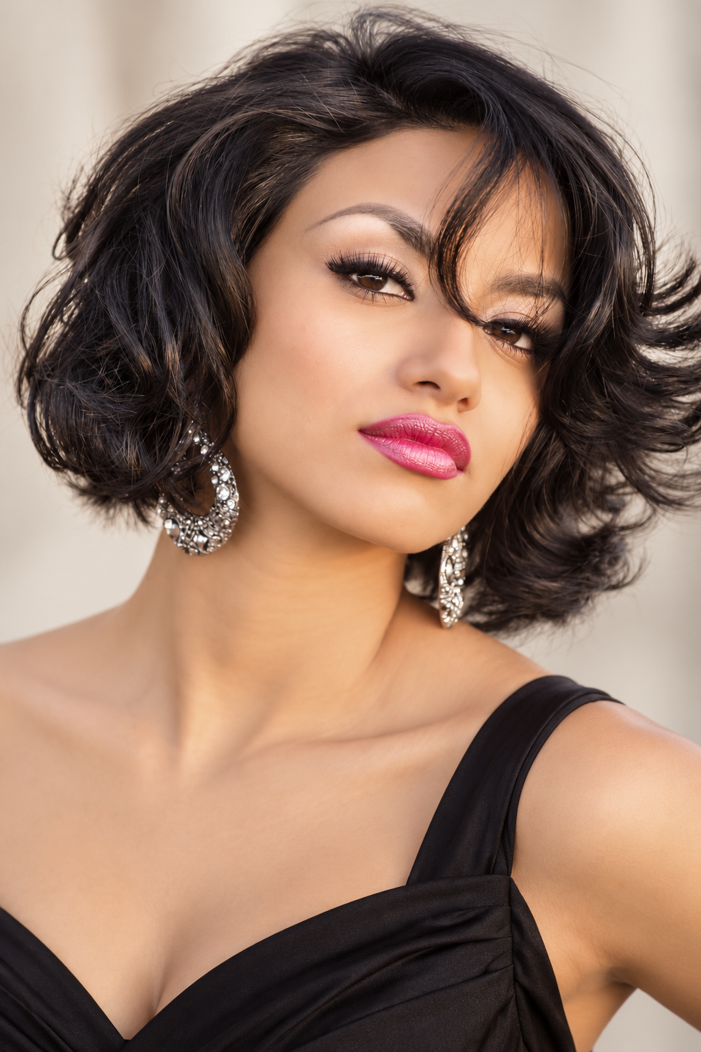 Airy flippy pixie haircut