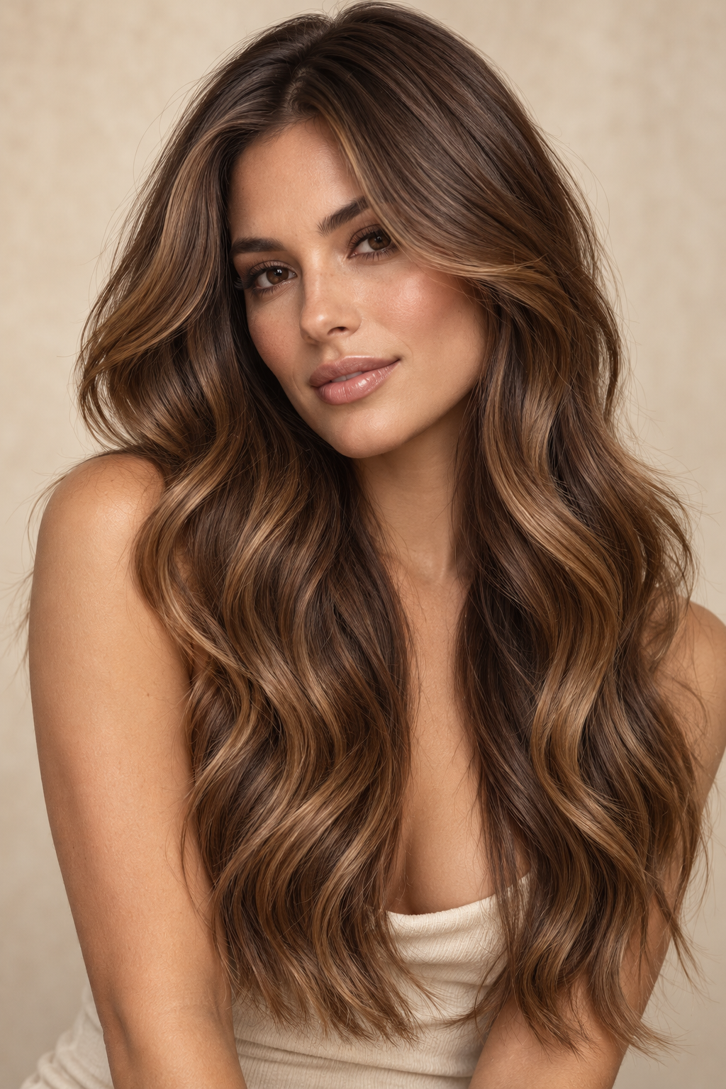 chocolate brown fall hair colors: 2. milk chocolate balayage