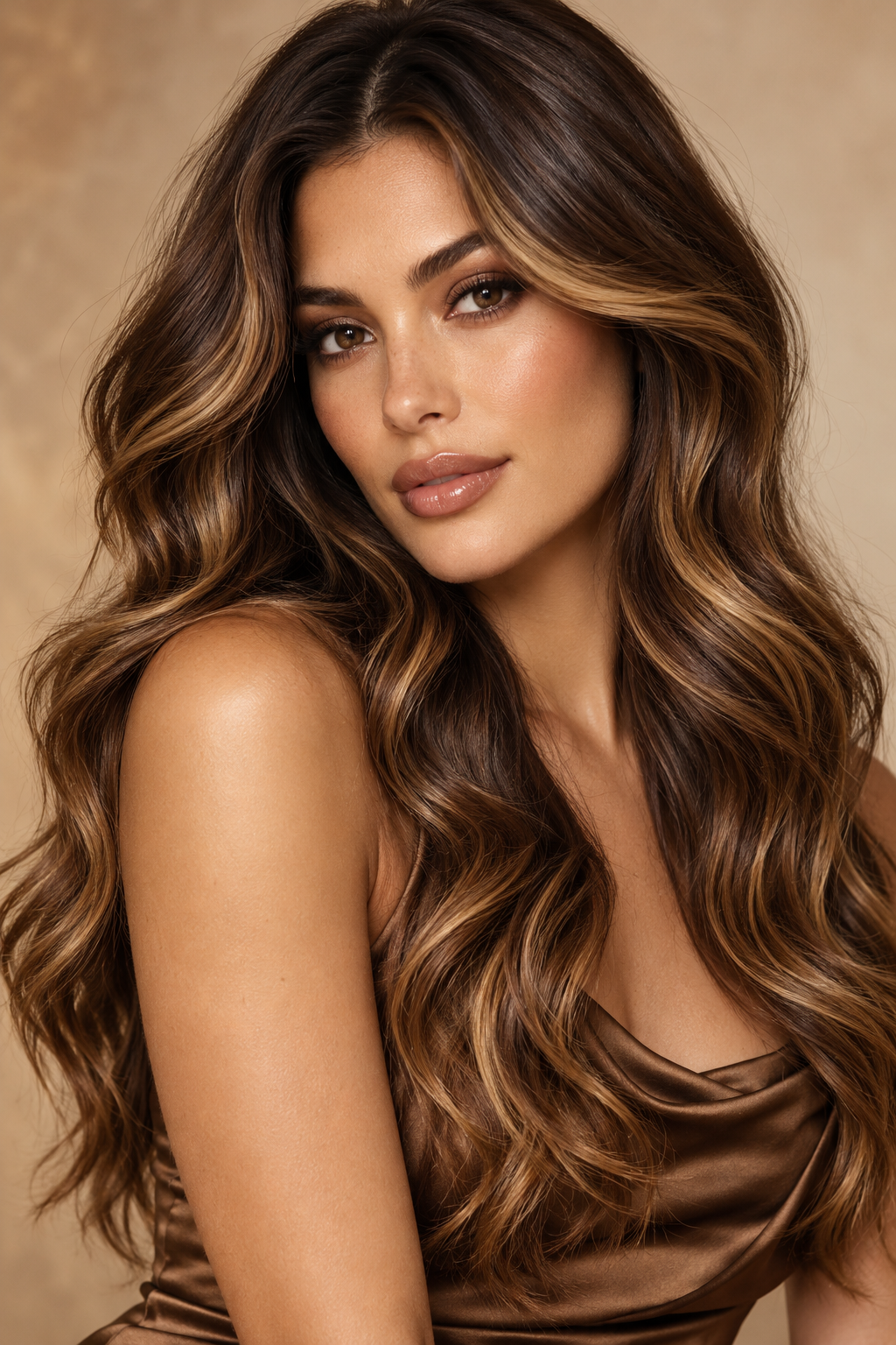 chocolate brown fall hair colors: 6. caramel-drizzled chocolate