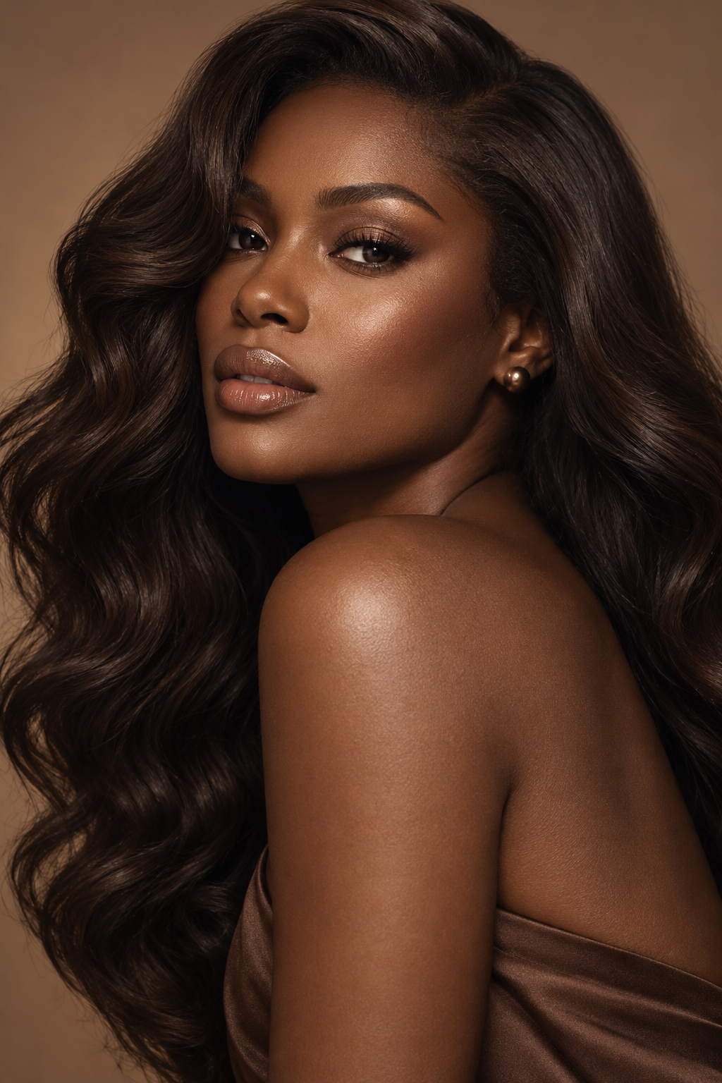 chocolate brown fall hair colors: 9. cocoa