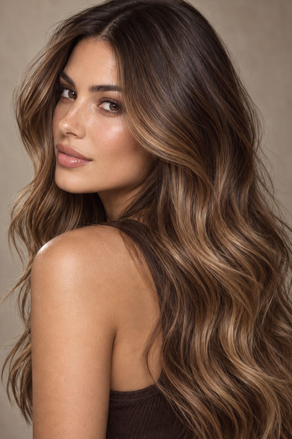 chocolate brown fall hair colors: 13. chocolate root melt