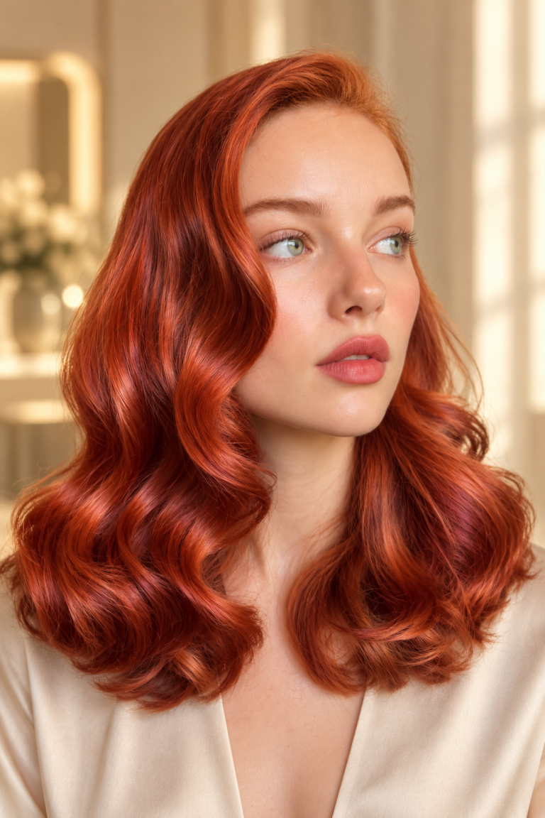 17 Christmas hair color ideas featured look