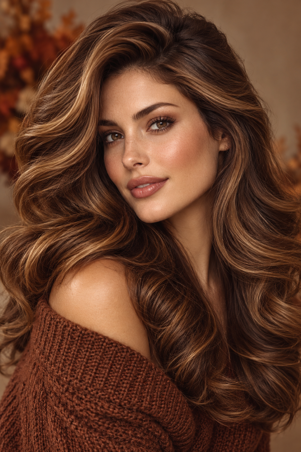 voluminous blowout Thanksgiving hairstyles
