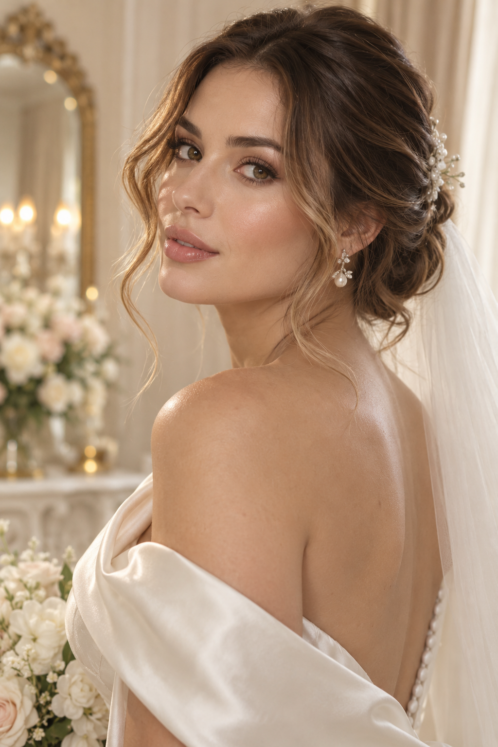 mother of the bride hairstyles idea 3: face-framing waves