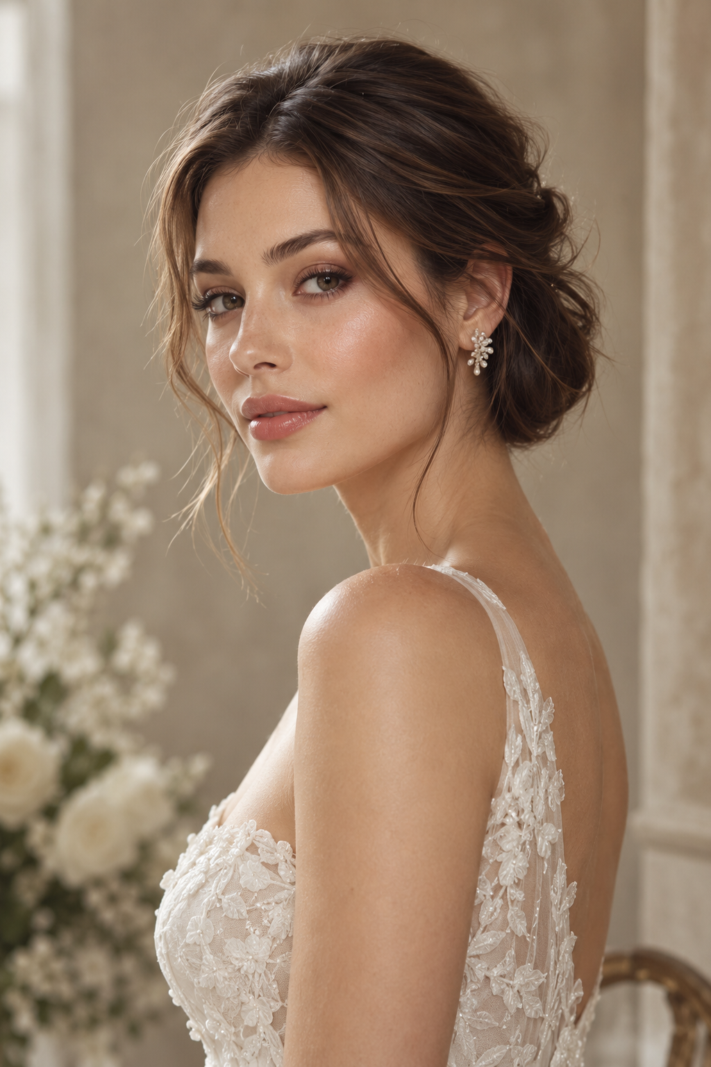 mother of the bride hairstyles idea 9: textured tucked bob