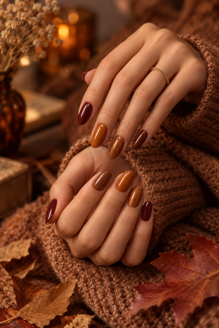 November nail ideas featured manicure