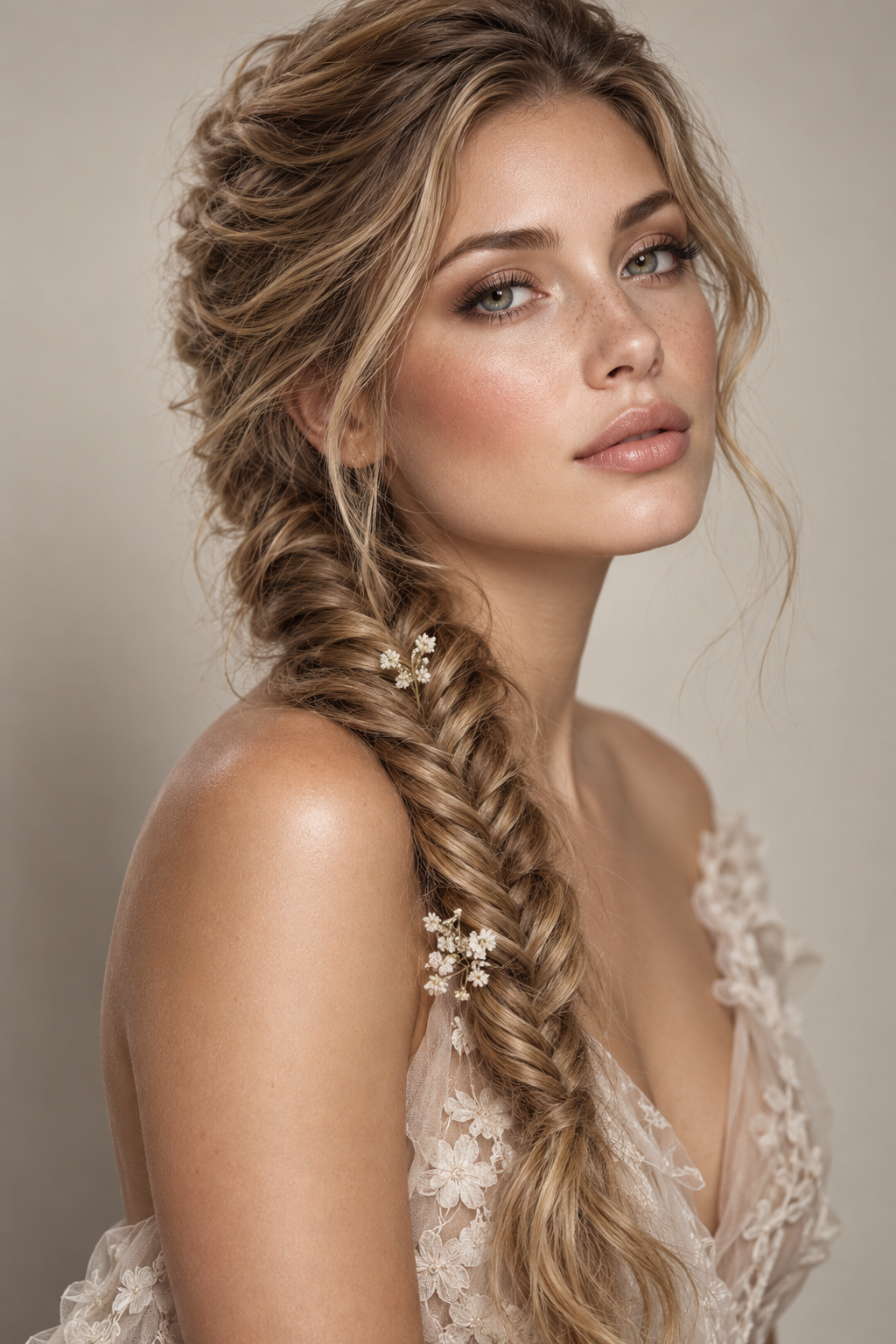 Thanksgiving hairstyles fishtail braid