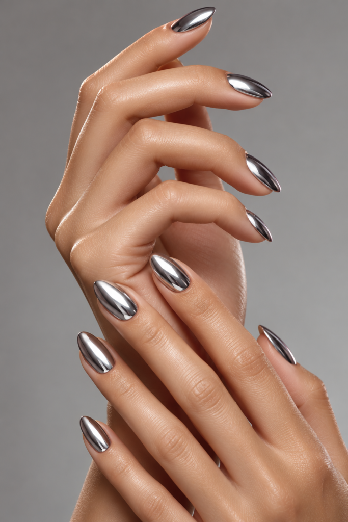 chrome nail ideas featured