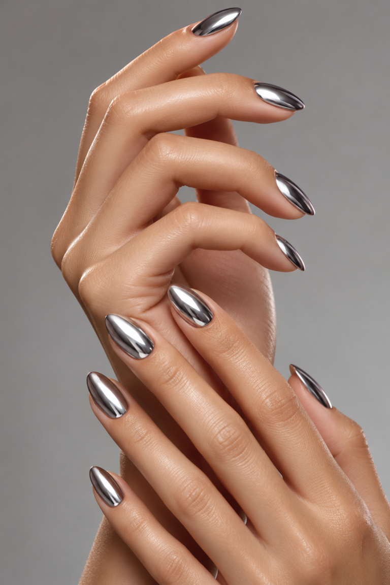 chrome nail ideas featured