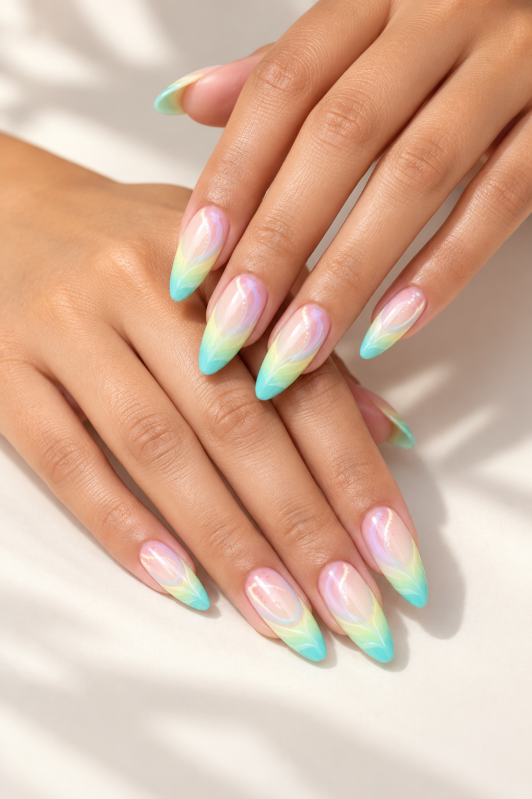 spring ombre nail ideas editorial feature