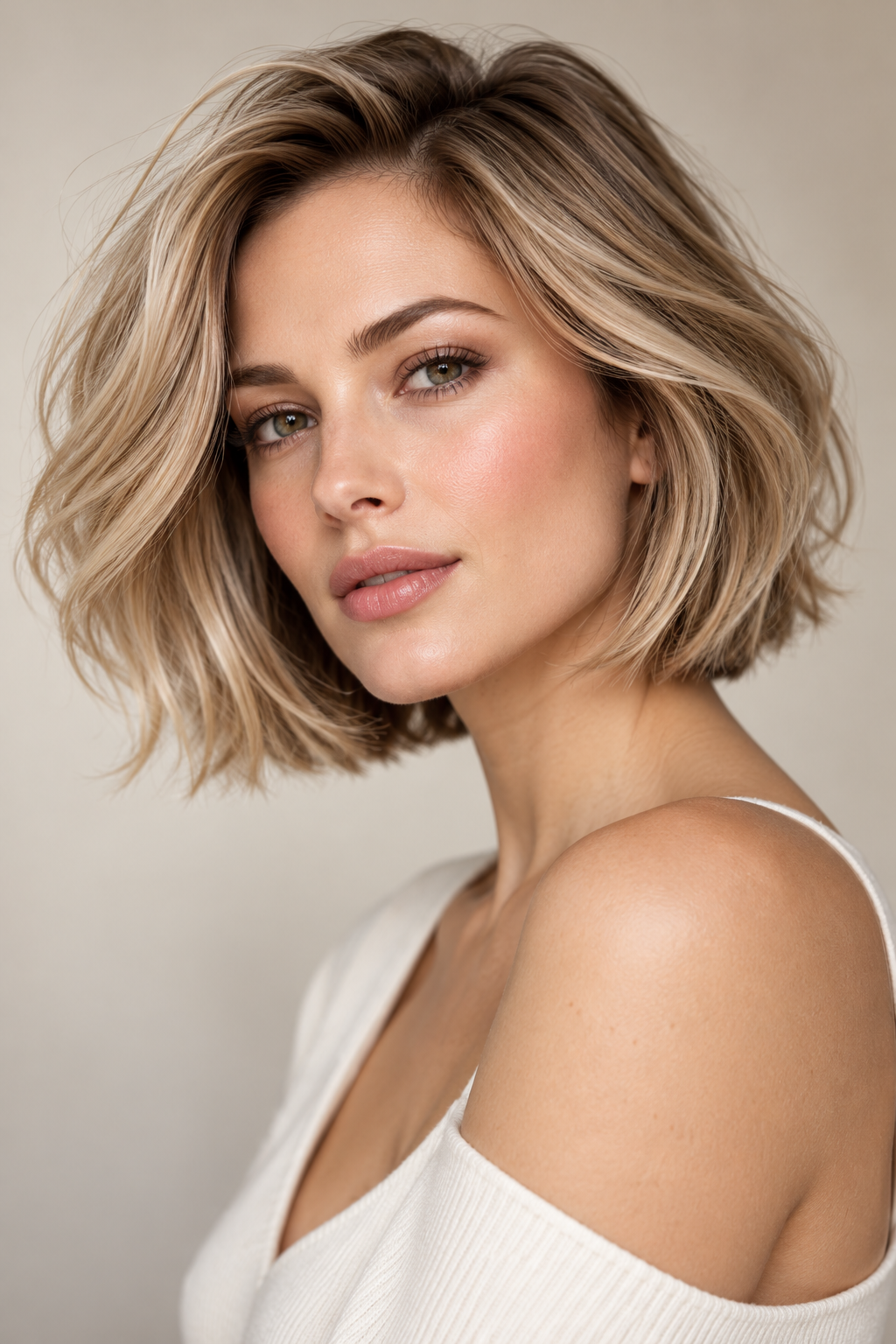 Bob hairstyles for fine hair: sleek straight bob