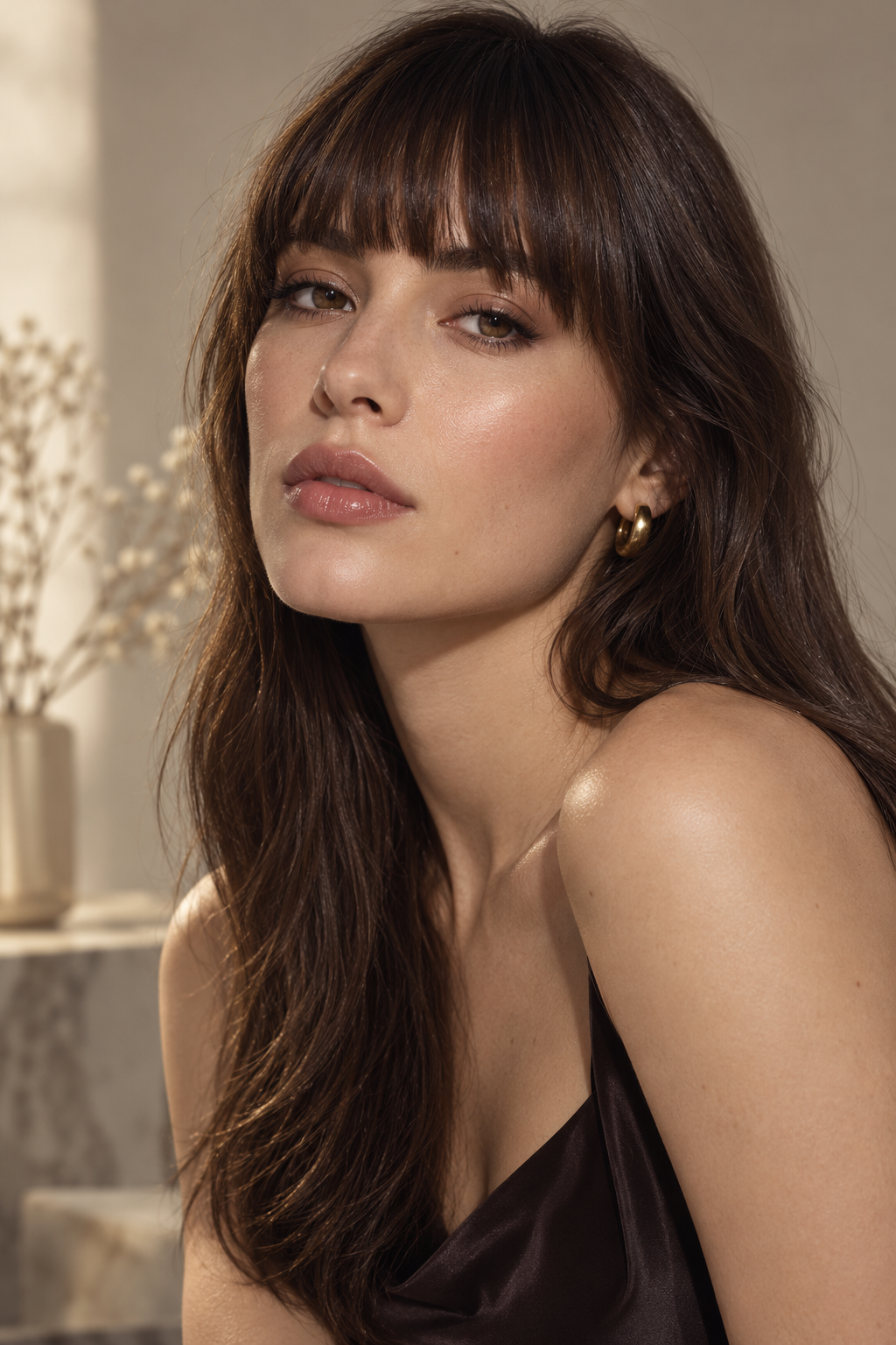 Blunt Bangs different styles for bangs idea