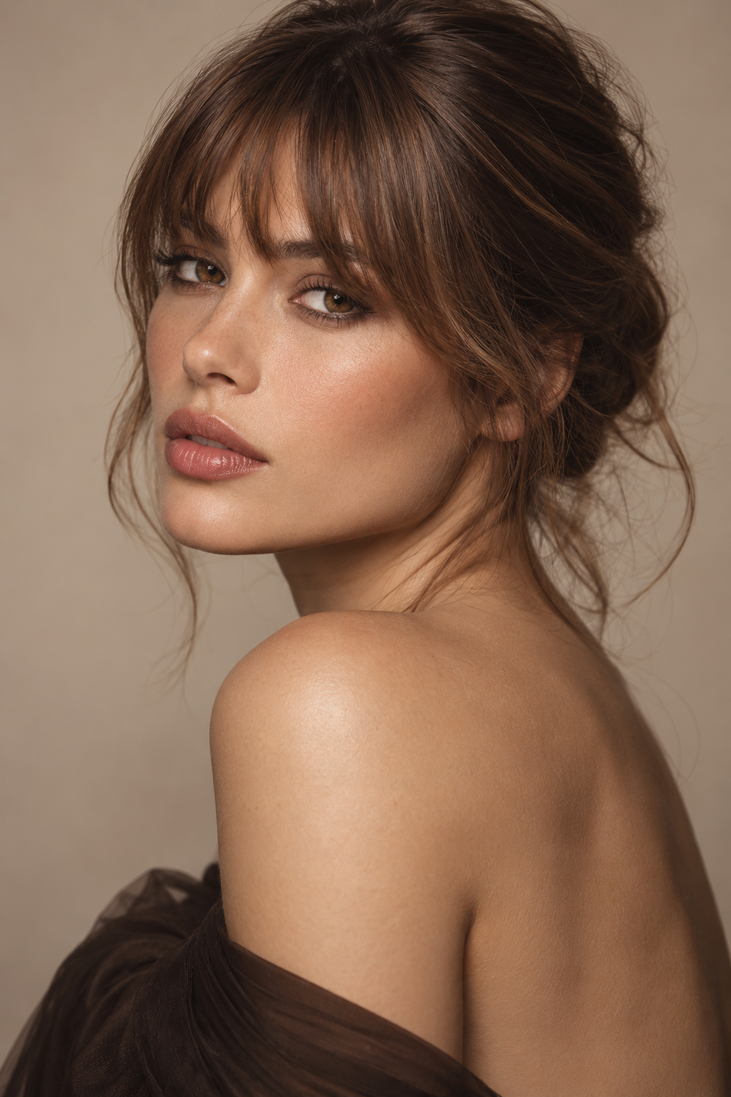 Bottleneck Bangs different styles for bangs idea