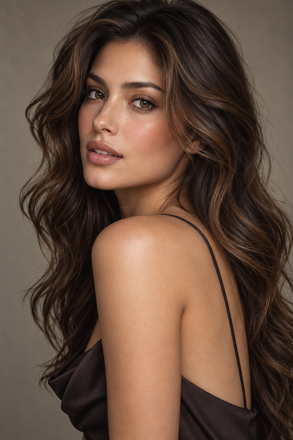 Soft Espresso Dimension low contrast hair idea