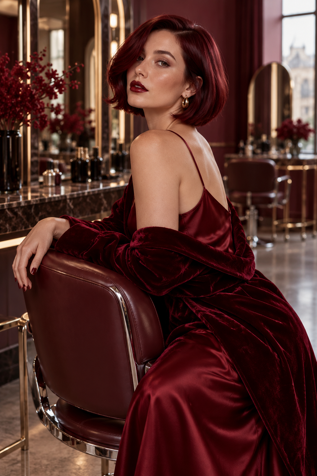 summer red hair color: copper red