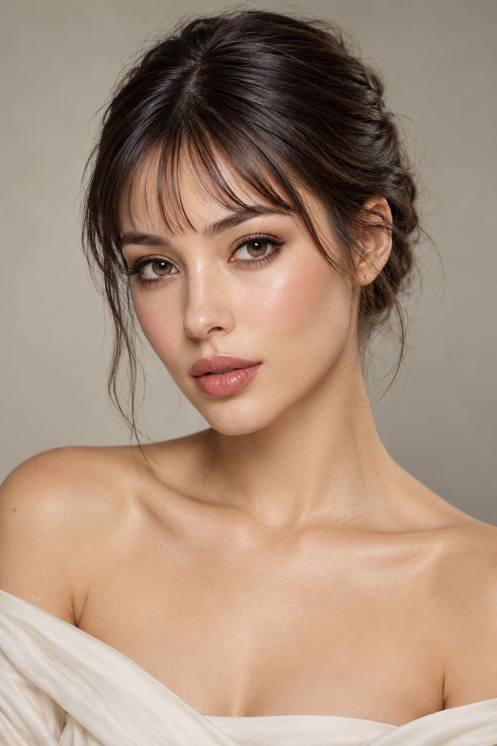 hairstyles with bangs: baby bangs