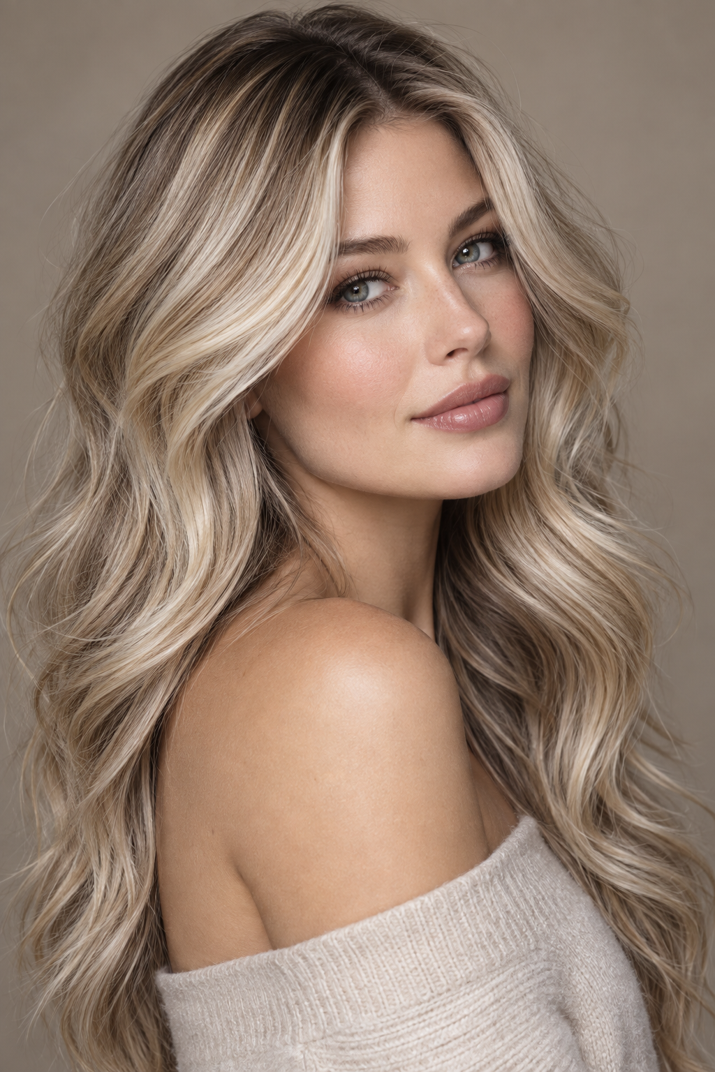 Cool Toned Dimension with Soft Shadow Roots