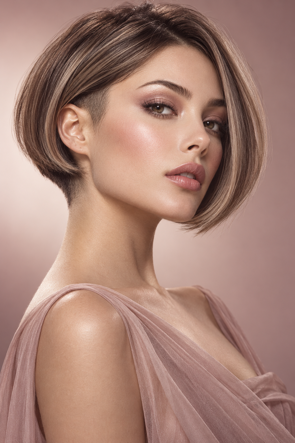 Undercut inverted bob idea
