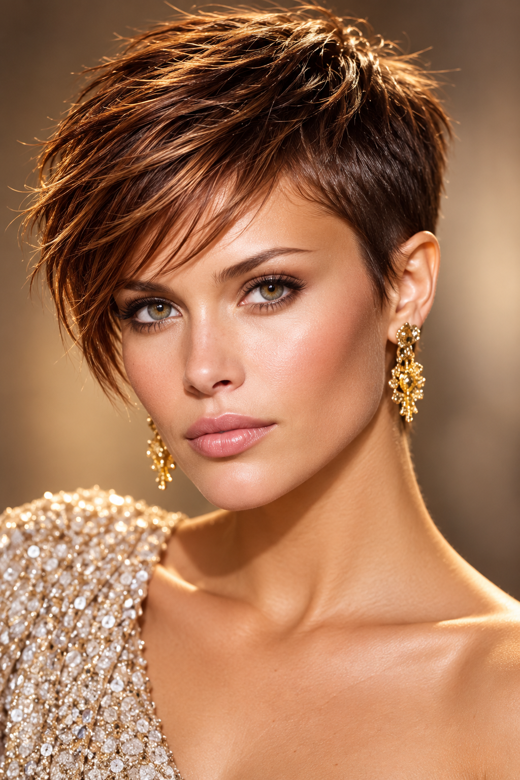 90s pixie cuts: asymmetrical pixie cut
