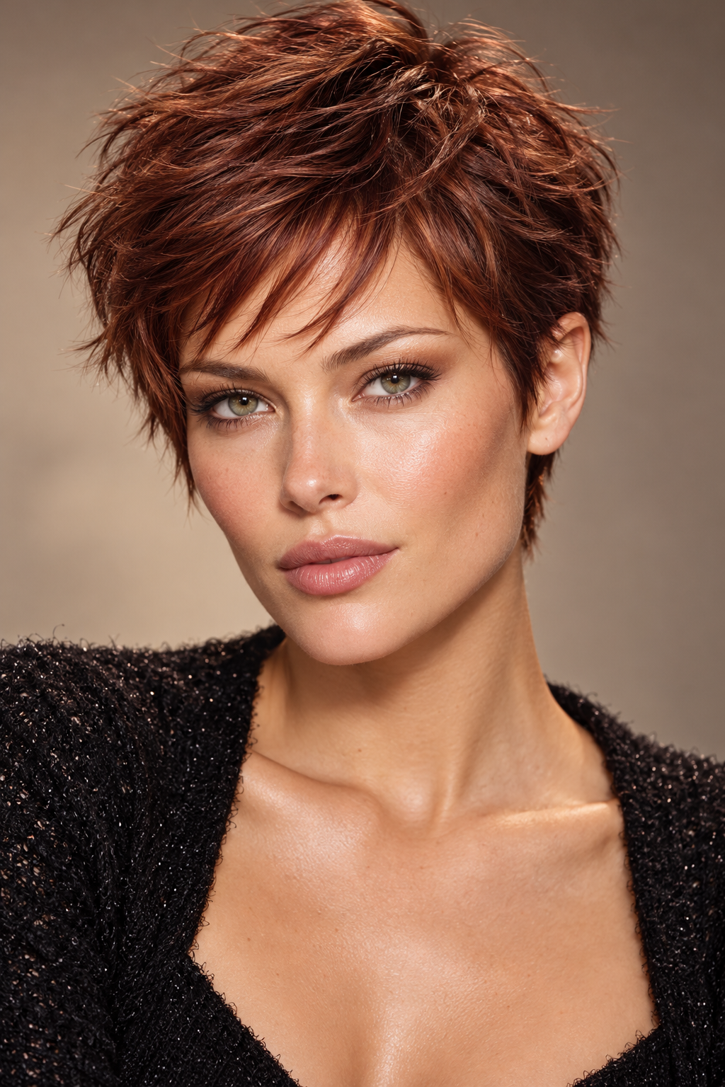 90s pixie cuts: tousled shaggy pixie
