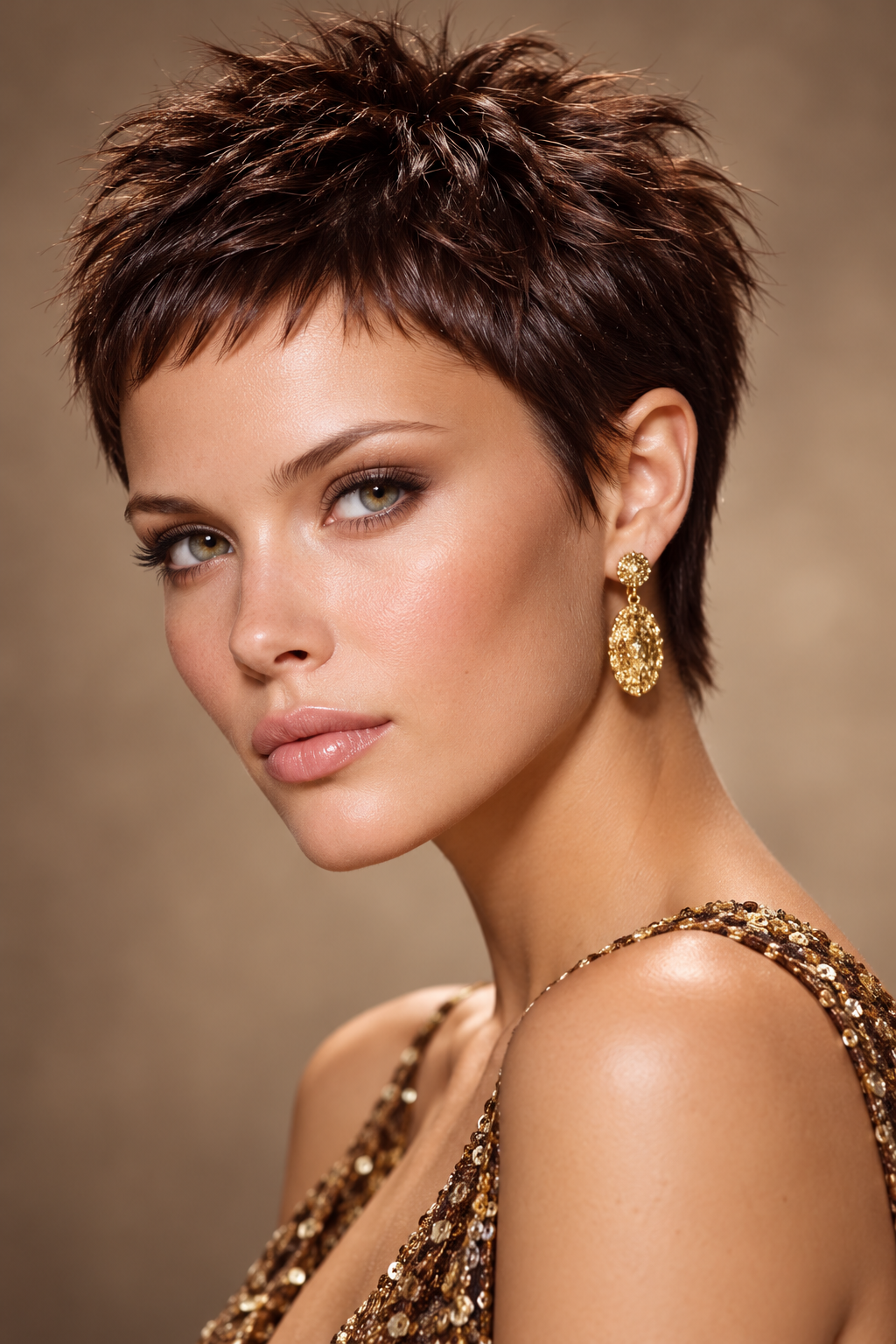 90s pixie cuts: pixie with shortened nape