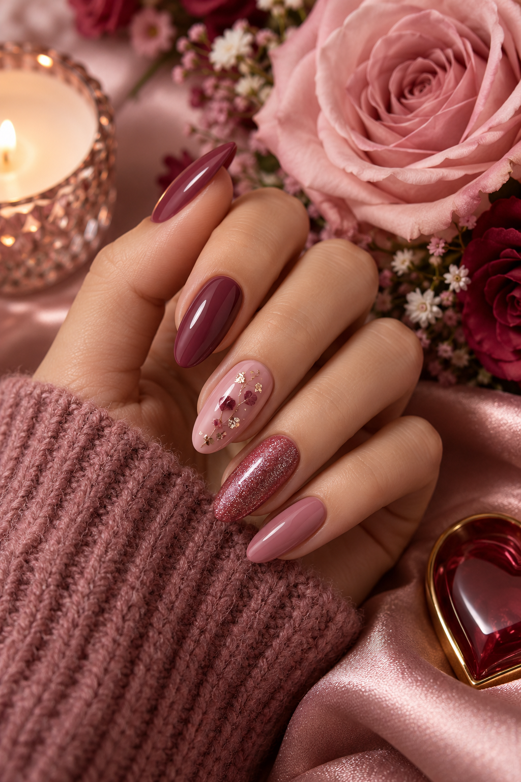February nail idea 5