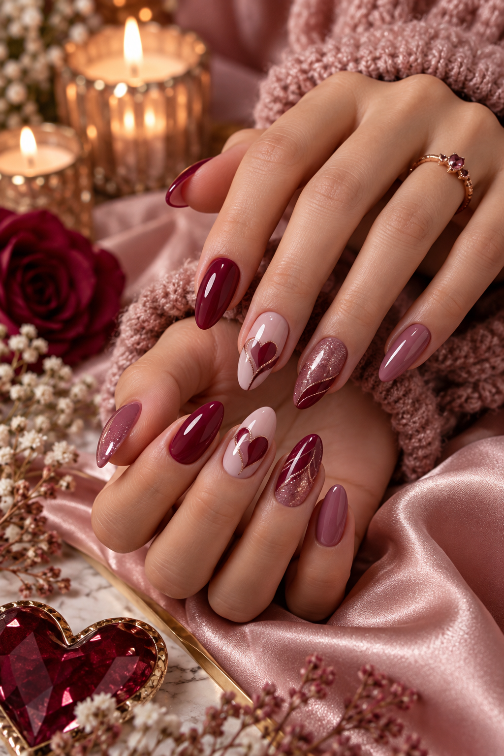 February nail idea 8