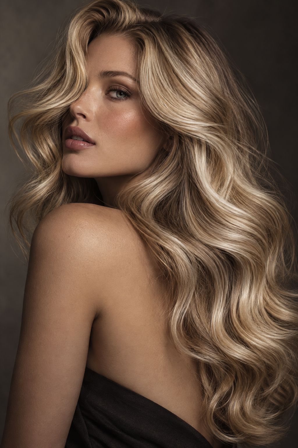 low lights for blonde hair: high-contrast low lights