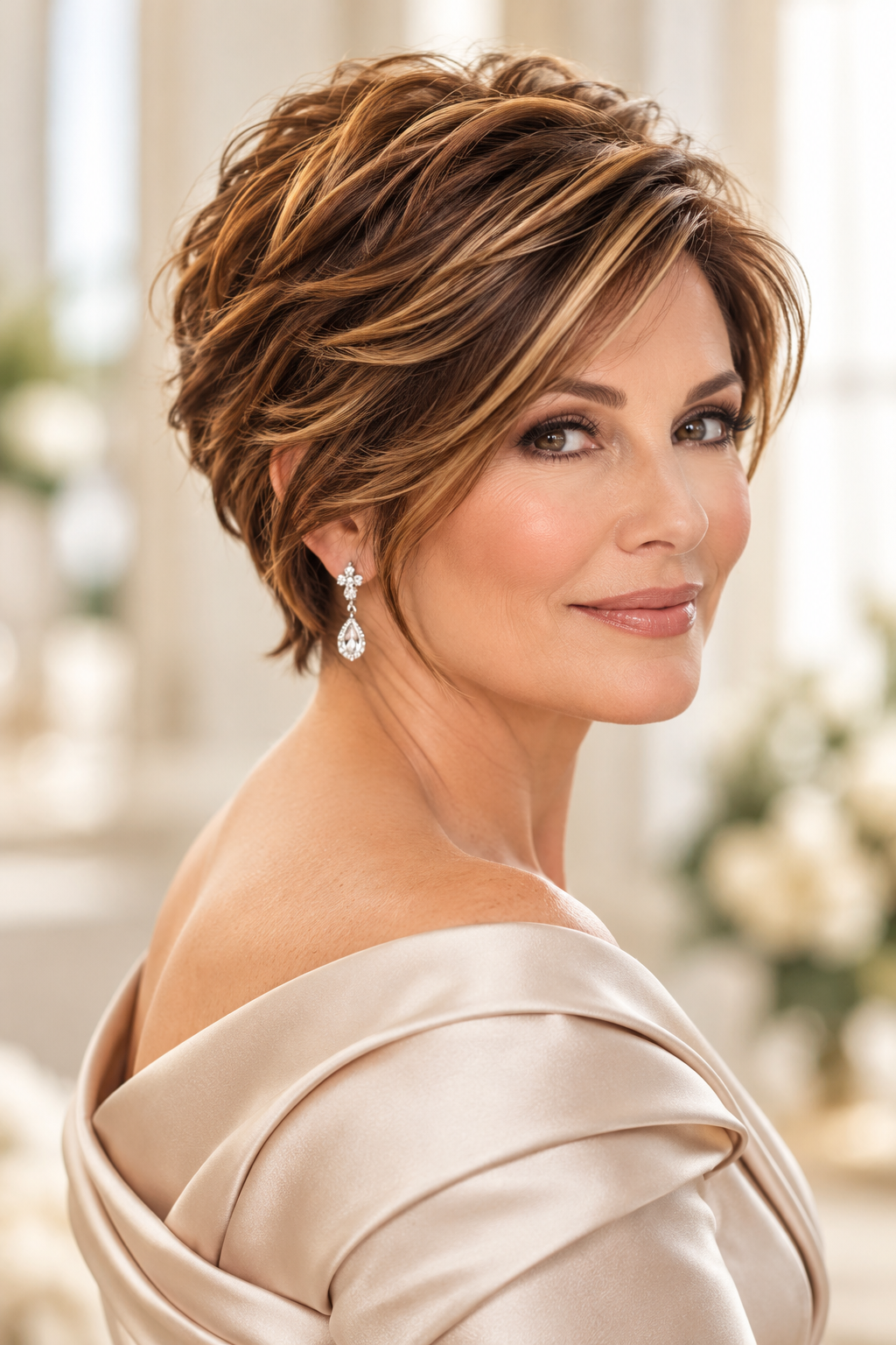 Pixie Bob mother of the bride hairstyles