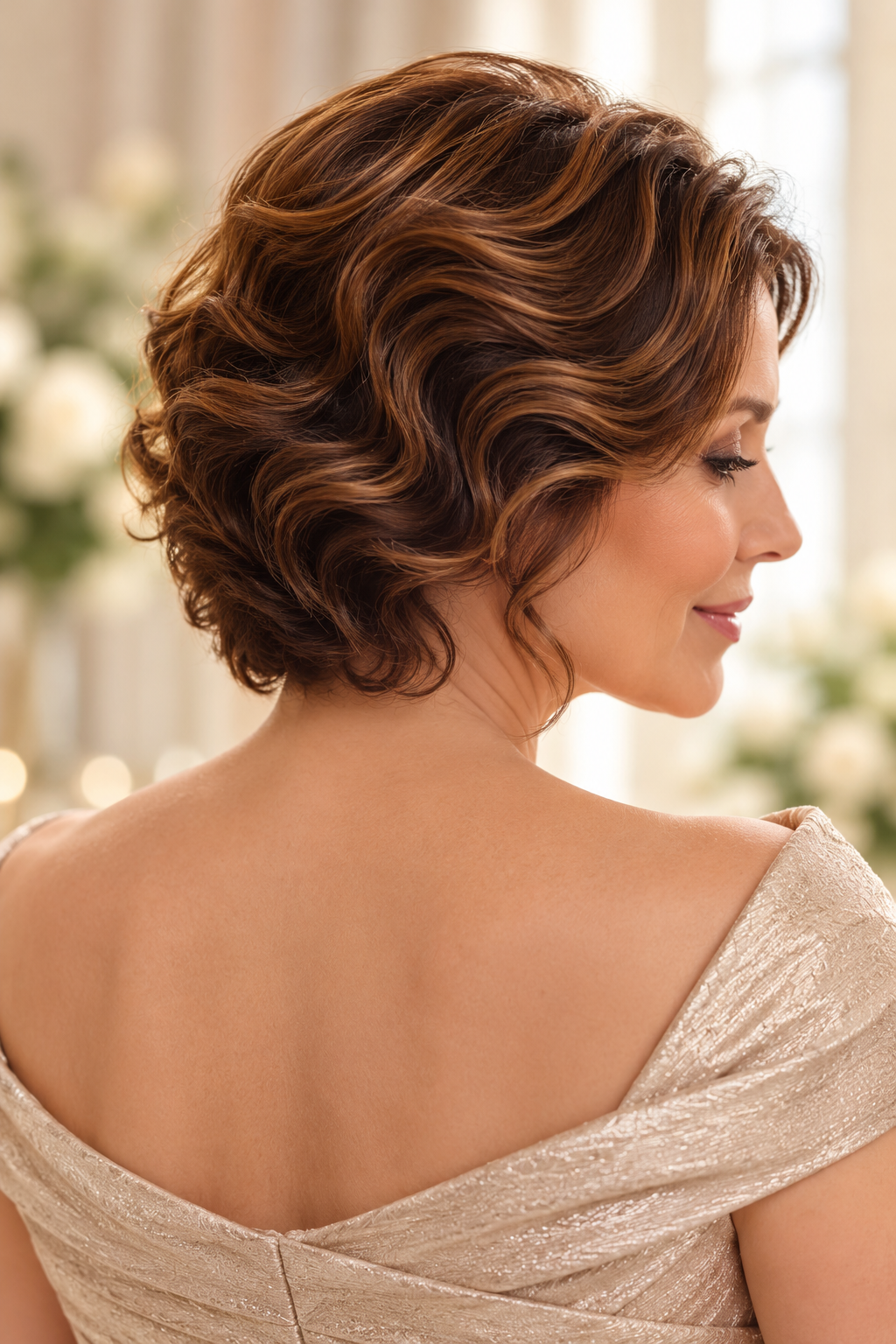 Finger-Wave Crop mother of the bride hairstyles