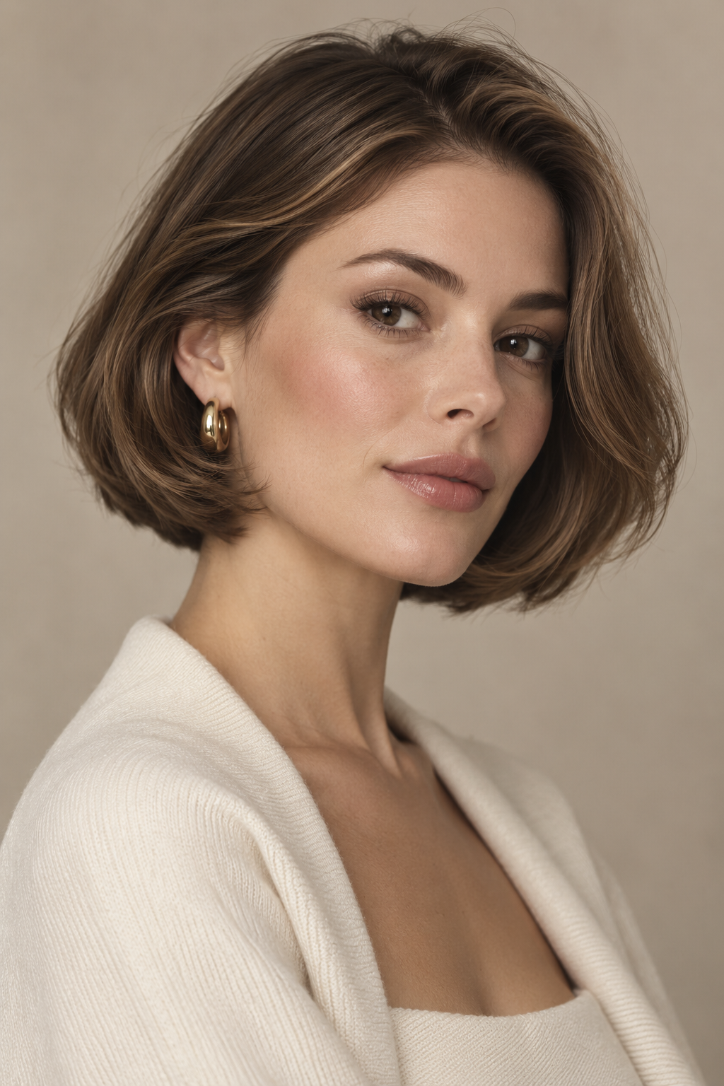 old money bob hairstyles: low maintenance old money chin length bob