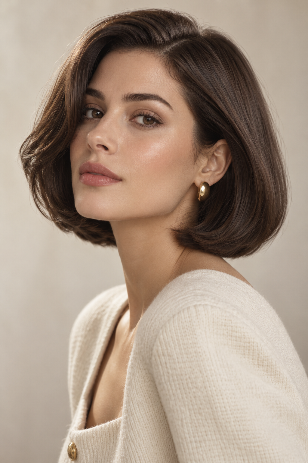 old money bob hairstyles: glam old money bob