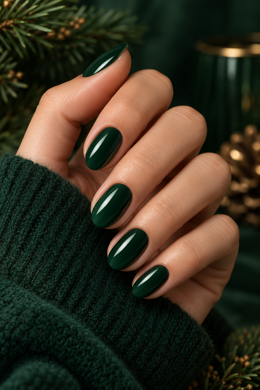 Deep Forest Gloss st patricks day nail ideas
